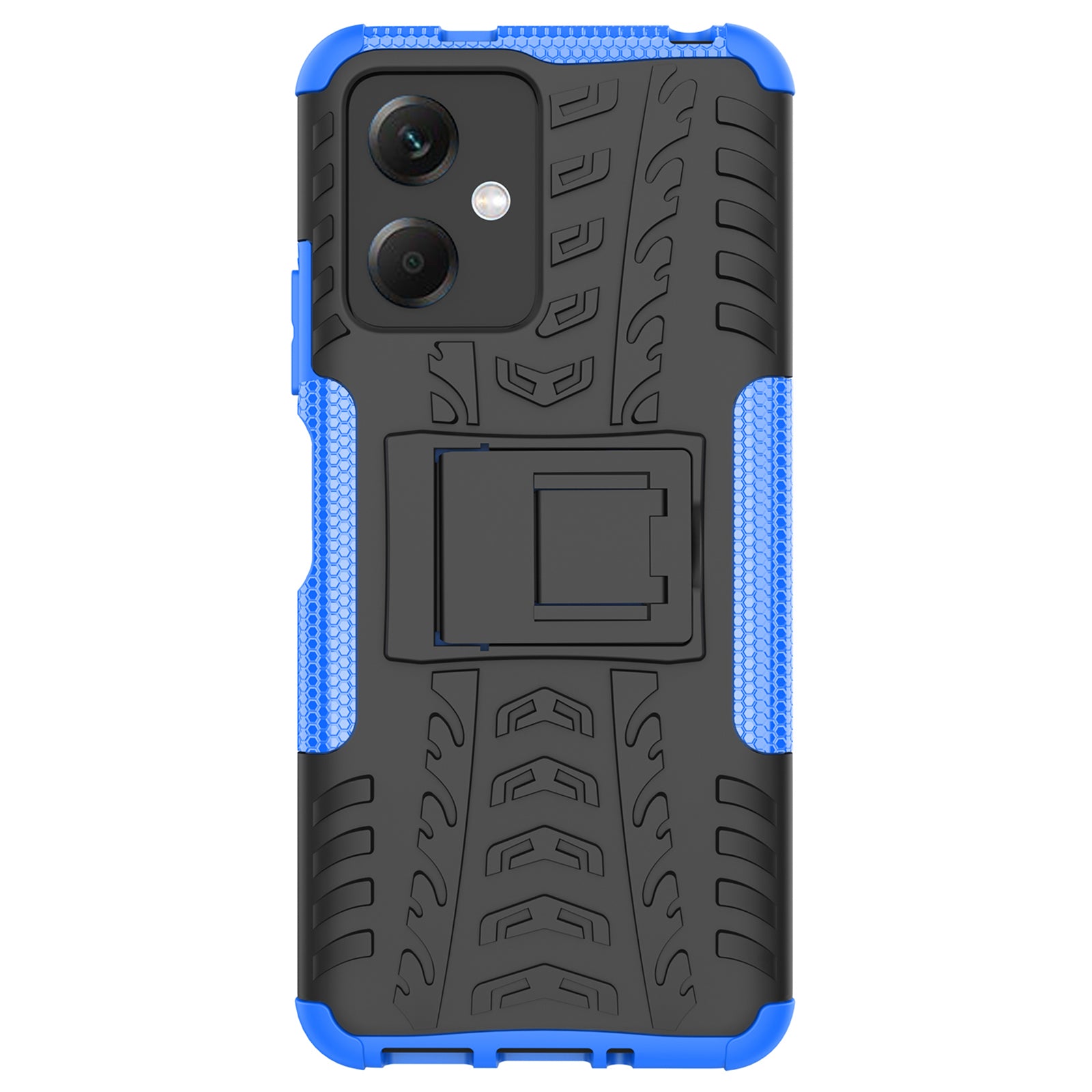 For Xiaomi Redmi Note 12 5G (Global) (India) (China) Poco X5 5G Collision Resistant Tyre Pattern Kickstand Case PC TPU Rugged Hybrid Phone Cover For Xiaomi Redmi Note 12 5G (Global) (India) (China) Poco X5 5G Collision Resistant Tyre Pattern Kickstand Case PC TPU Rugged Hybrid Phone Cover